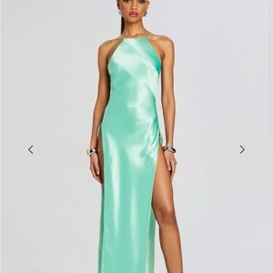 Retrofete Nyssa Maxi Halter Dress